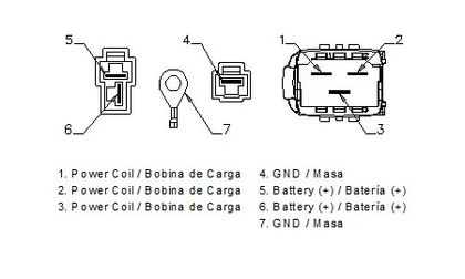 Motoplat Hoge Prestaties Spanningsregelaar
