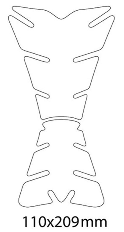 Mototec T3 CARBON Universal Tank cover