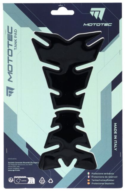 Mototec T3 BLACK Universal Tank cover Ref : MTT00007A / 670048 