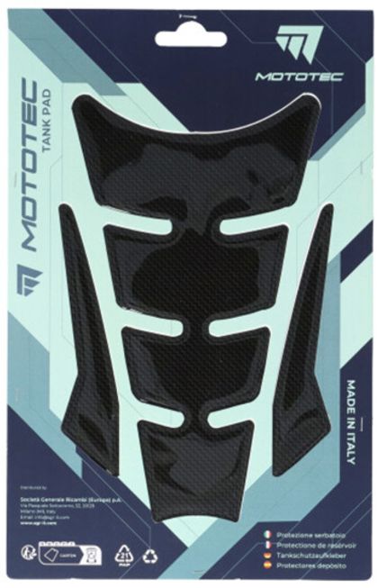 Mototec T4 CARBON Universal Tank cover Ref : MTT00008A / 670049 