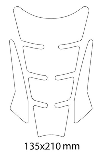 Mototec T4 CARBON Universal Tank cover