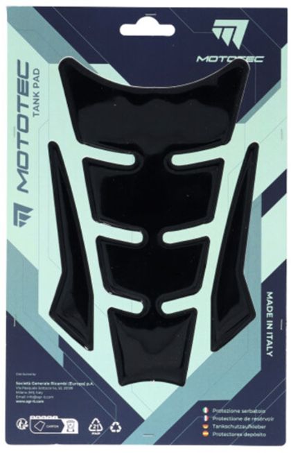 Mototec T4 BLACK Universal Tank cover Ref : MTT00009A / 670050 