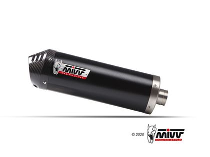 Mivv Muffler Slip On Oval Geluiddemper Ref: MV00190A / 1125258001 