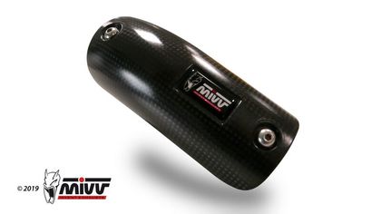 Mivv Heat Shield Cover Carbon Universal Exhaust protection