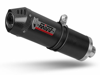 Mivv Oval Carbon/Endkappe Carbon Schalldämpfer