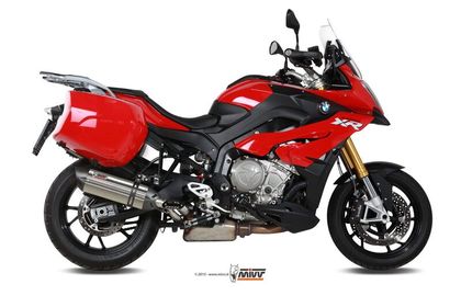Mivv Suono Slip-On Muffler Stainless Steel Geluiddemper Ref: MV00236A / 1113737001 BMW 1000 S 1000 XR ABS (0D03) - 2015 - 2019