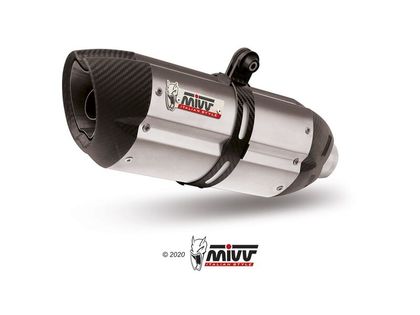 Mivv Suono Slip-On Muffler Stainless Steel Geluiddemper