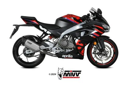 Linia pełna Mivv SR - 1 Nr ref.: MV00355A / 1155565001 APRILIA 457 RS 457 - 2024 - 2026