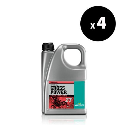 Huile moteur Motorex Cross Power synthétique 4X4L Universel