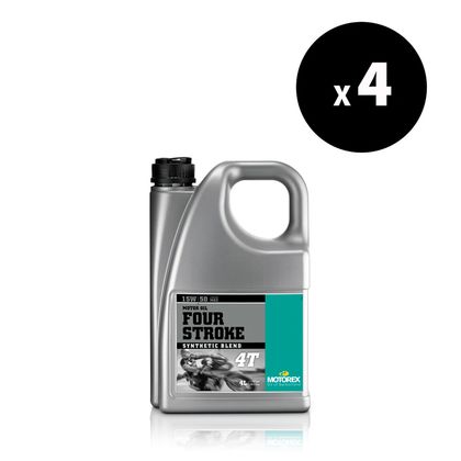 Huile moteur Motorex Four Stroke - 15W50 4L x4 Universel