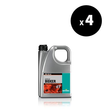 Huile moteur Motorex Boxer - 5W40 4L x4 Universel