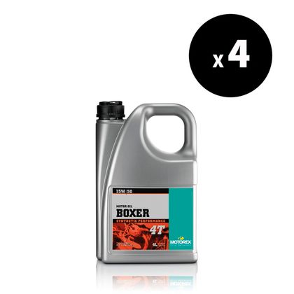 Huile moteur Motorex Boxer - 15W50 4L x4 Universel