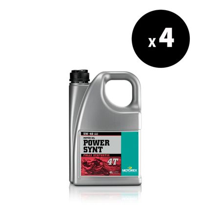 Huile moteur Motorex Power Synt - 5W40 5W40 4L x4 Universel