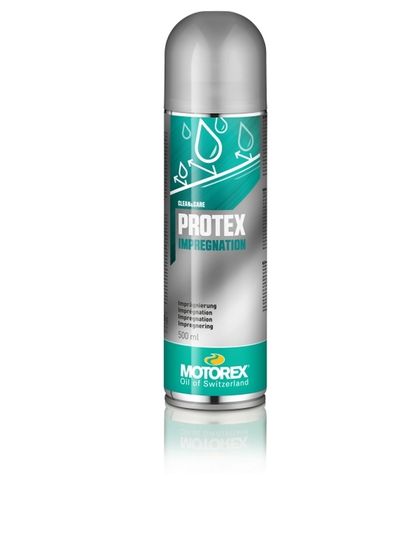 Produit d'entretien Motorex Spray imperméabilisant textile et cuir Protex - Spray 500 ml x12 Universel