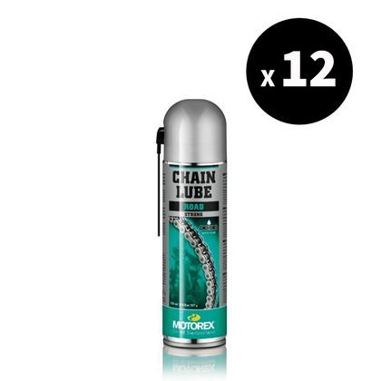 Produit d'entretien Motorex Lubrifiant chaîne Chainlube Road Strong - spray 500ml x12 Universel