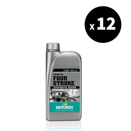 Huile moteur Motorex Four Stroke - 10W40 1L x12 Universel