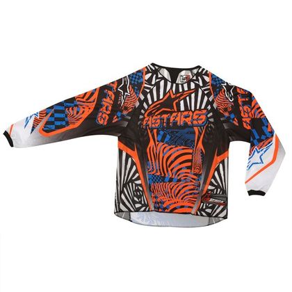 Alpinestars CHARGER JERSEY ORANGE BLUE BLACK Cross jersey
