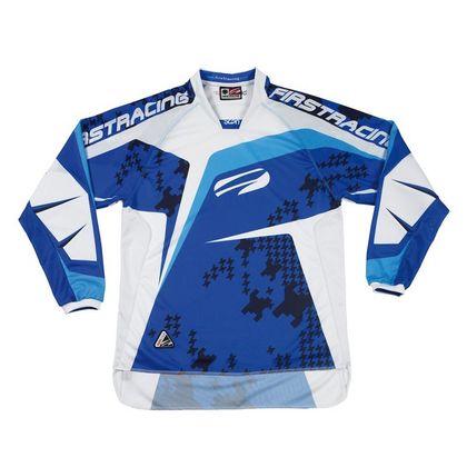 Maillot cross First Racing SCAN Bleu 