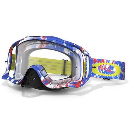 Oakley CROWBAR MX ONE ICON PATRIOTIC Cross-Maske