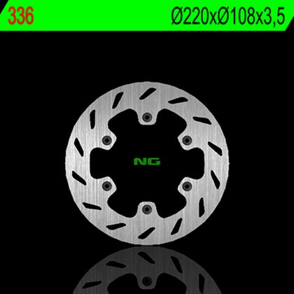 NG NG BRAKES vaste Remschijf Rond