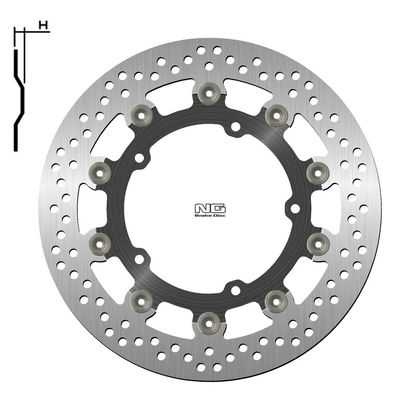 NG NG Floating Brake disc Round