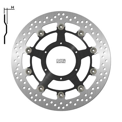 NG NG Floating Brake disc Round