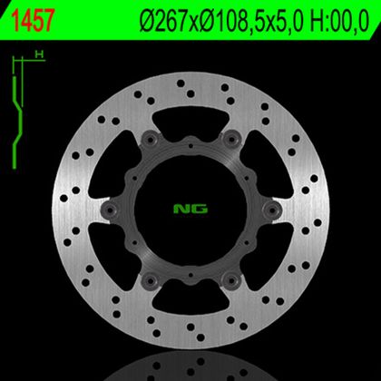 Disque de frein Rond NG BRAKES flottant