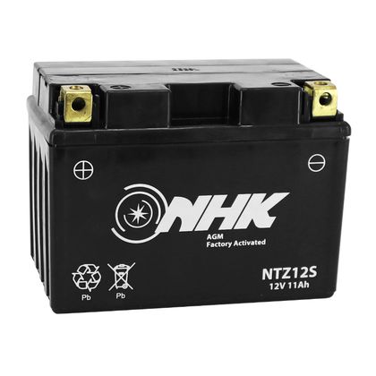 NHK 12V 11 Ah NTZ12S FA ZONDER ONDERHOUD KLAAR VOOR GEBRUIK Lg150xL87xH110mm FABRIEKSACTIVERING PREMIUM KWALITEIT - EQUIVALENT YTZ12 Batterij Ref: NHK00011A / 24441 