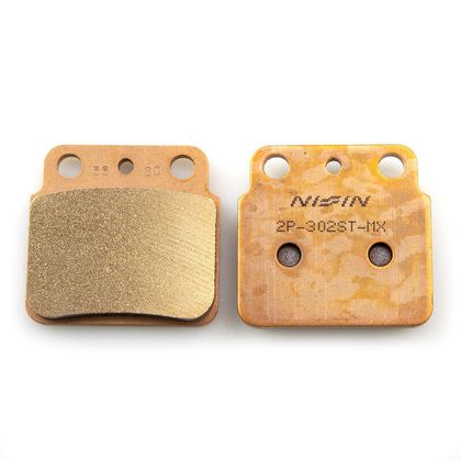 Plaquettes de freins Nissin route Off - Road métal fritté - 2P 302ST - MX