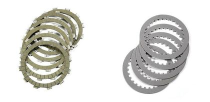 Kit disques garnis et disques lisses Newfren Standard