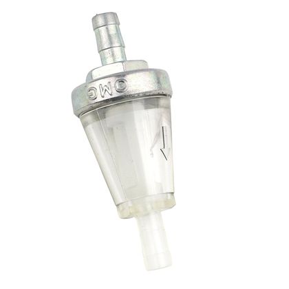 OMG KONISCH STAHL DIAM 6 mm TRANSPARENT - SILBER Benzinfilter Universell