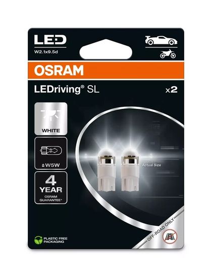 Osram Retrofit LEDriving W5W 12V 0,8W Glühbirne Universell Ref : OSRM00083A / 1129529 