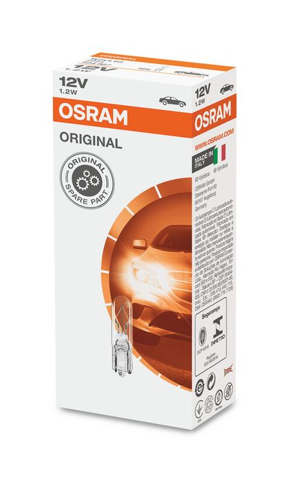 Osram Original Line 12V 1,2W - x10 Glühbirne Universell Ref : OSRM00085A / 3062591 