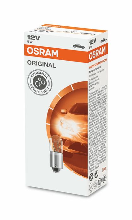 Osram Original Line T5W 12V 5W - x10 Glühbirne Universell