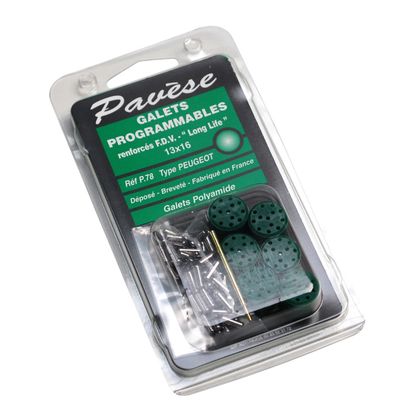 P2R PROGRAMMIERBAR 16x13 1,9g bis 8,5g x6 Variatorrollen