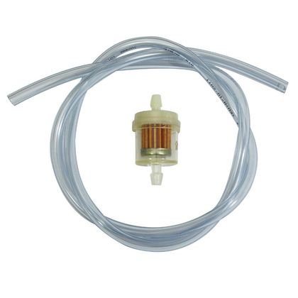 P2R KIT 5x8 TRANSPARENT CYLINDRICAL FILTER PAPER D6 1M Universal Fuel hose