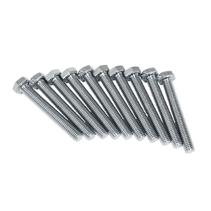 Kit Visserie Moto P2R VIS TETE HEXAGONALE M8 x 60 mm ACIER ZINGUE Universel