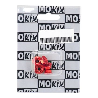 P2R SECHSKANTMUTTER M6 ALU ROT Motorrad-Schraubenkit Universell