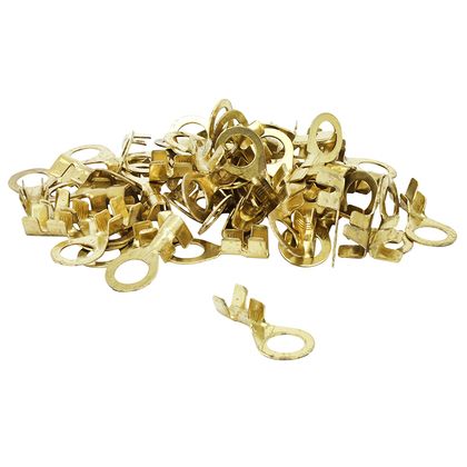 P2R ONISOLATIE BRASS OOGLET 10.2x32.4 TE KLEMEN Kabelschoen Universeel Ref: P2R00879A / 224960 