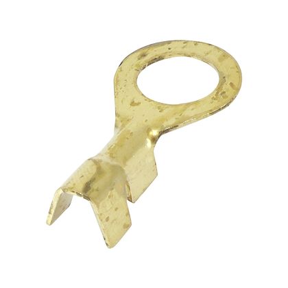 P2R ONISOLATIE BRASS OOGLET 10.2x32.4 TE KLEMEN Kabelschoen Universeel