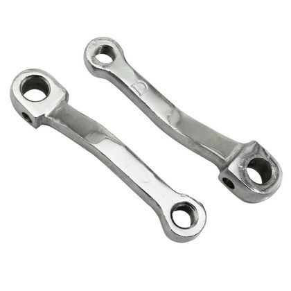 P2R LINKS RECHTS ACHSENABSTAND 130 mm EDELSTAHL CHROM PAAR Kurbelarm Universell