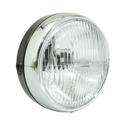 P2R CHROME SURROUND 140mm PROJECTOR SWITCH BA20D UNIVERSAL Universal Headlight Ref : P2R01384A / 167918 