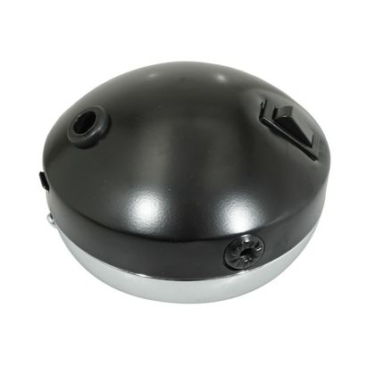 P2R CHROME SURROUND 140mm PROJECTOR SWITCH BA20D UNIVERSAL Universal Headlight
