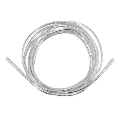 P2R FRAME BEAM RING - PLASTIC RESERVOIR HEIGHT 7.7mm CHROME 5M Universal Fairing trim Ref : P2R01398A / 168633 