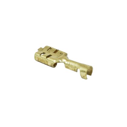 P2R UNINSULATED BRASS FLAT FEMALE 6.3 Universal Electrical terminal