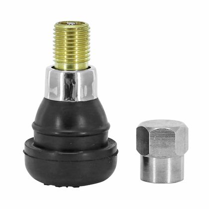 Ventil P2R PNEU TUBELESS DROITE TR412 33 mm MANCHON LAITON Universal Ref.: P2R01450A / 171825 