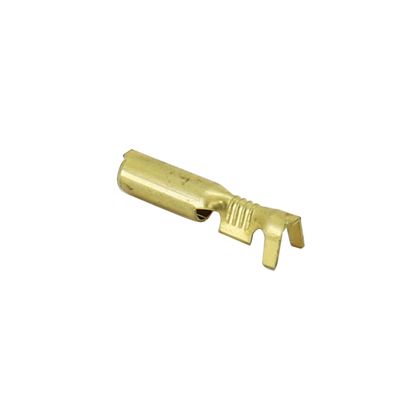 P2R UNINSULATED BRASS FEMALE CYLINDRICAL DIAMETER 4mm WIRE 1.00 TO 2.50mm2 Universal Electrical terminal