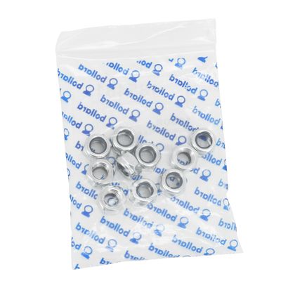 Kit Visserie Moto P2R ECROU 6 PANS NYLSTOP - FREIN M8 ACIER ZINGUE Universel