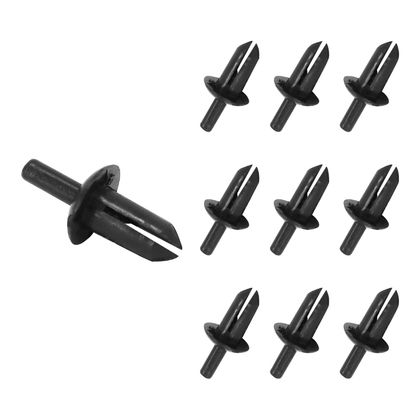 P2R RIVET - BEUGELS VOERTUIGBEPLATING - PLASTIC BEHULSEL DIAM 5 mm Kit Visserie Moto