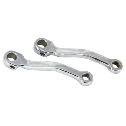 P2R CENTRE DISTANCE 140mm CHROME STEEL PAIR Crank arm Ref : P2R01734A / 211108 